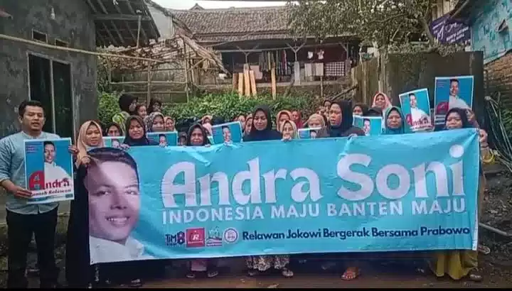 Emak-emak Militan di pandeglang Dukung Penuh Andra Soni Satu Putaran