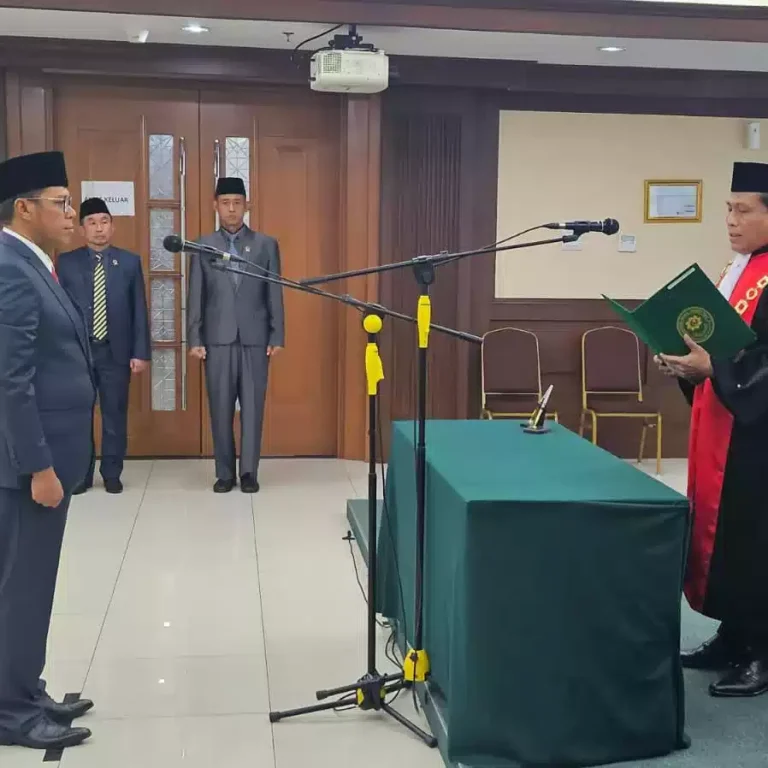 Resmi Dilantik! Hartoyo Jadi Panmud Tipikor oleh KPN Jakpus Dr Rudi Suparmono