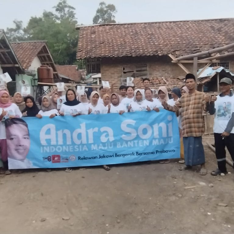 Warga Balepunah Kalanganyar Siap Gepeng Bareng Andra Soni Gubernur Banten