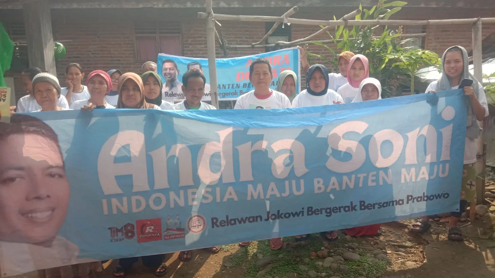 Warga Mayak Curbit Deklarasi Dukung Andra-Dimyati di Pilgub Banten