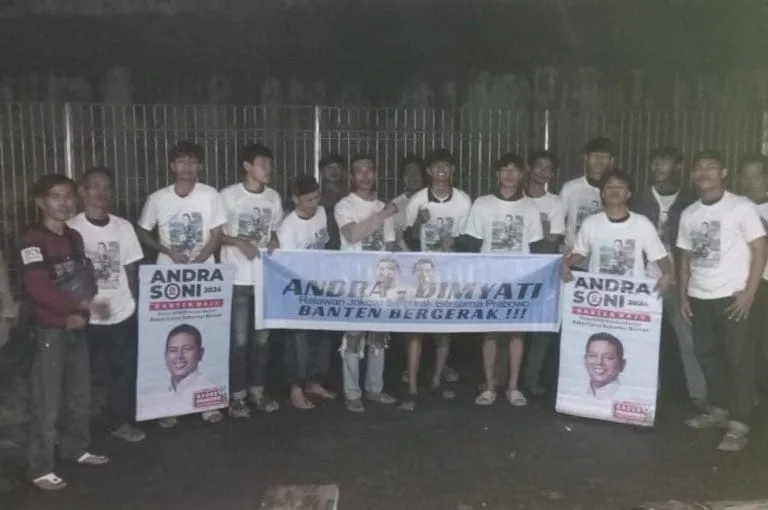 Latar Belakang Petani, Relawan Masif Cipocok Serang Deklarasikan Andra - Dimyati di Pilgub Banten