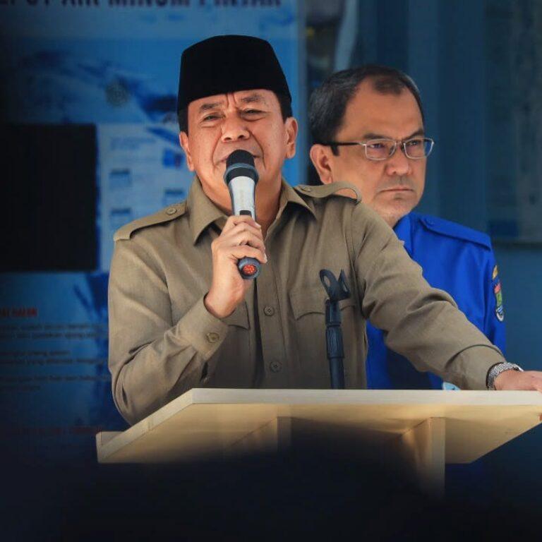 Apel Pagi Seluruh Pegawai PERUMDAM Tirta Kerta Raharja Kabupaten Tangerang di Pimpin Langsung Ketua Dewan Pengawas I PojokPublik