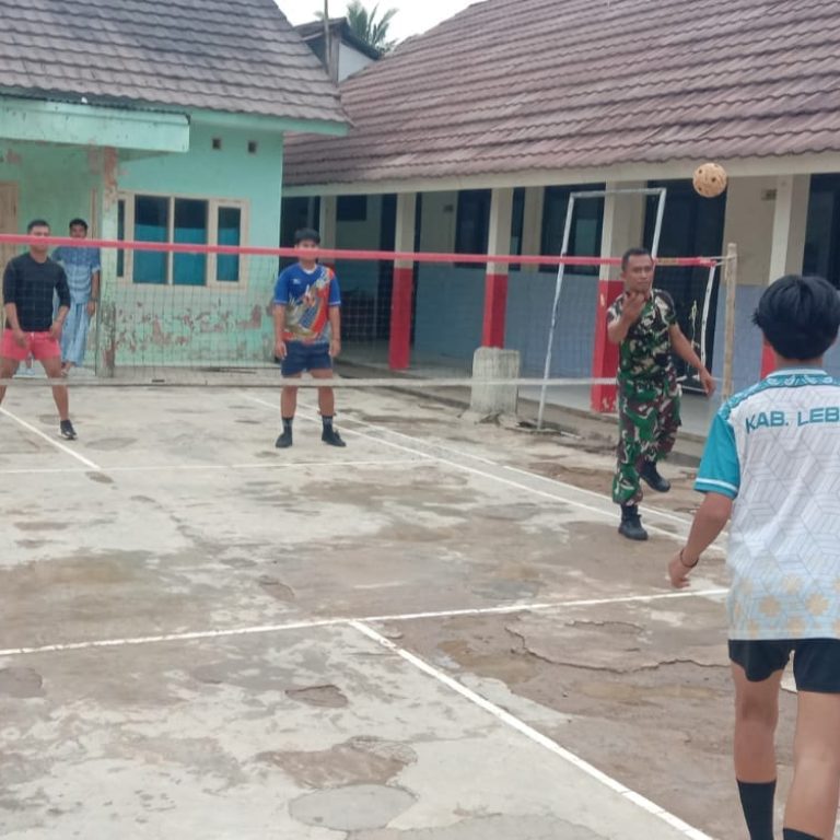 TNI bersama Rakyat, Satgas TMMD Ke - 123 Kodim 0603 Lebak Gelar Olah Raga Sepak Takraw 15 TNI bersama Rakyat, Satgas TMMD Ke – 123 Kodim 0603 Lebak Gelar Olah Raga Sepak Takraw