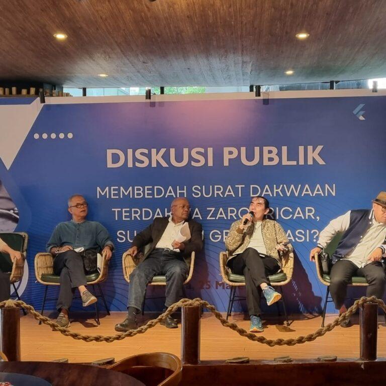 Kawal Terus, Tak Dilekatkannya Pasal Suap Dalam Surat Dakwaan Terdakwa Zarof Ricar Diduga Untuk Menyandera Ketua MA