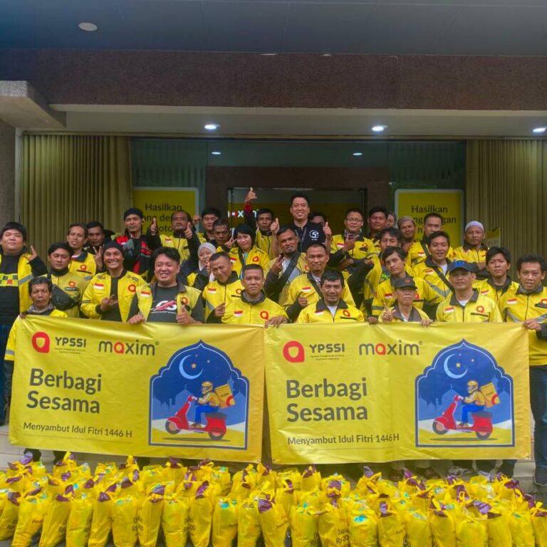 Maxim Indonesia Menebar BHR untuk Driver Aktif serta Santunan Tambahan kepada Ribuan Mitra Pengemudi dan Ratusan Anak Yatim Piatu melalui Santunan Sosial dari YPSSI 2 Maxim Indonesia Menebar BHR untuk Driver Aktif serta Santunan Tambahan kepada Ribuan Mitra Pengemudi dan Ratusan Anak Yatim Piatu melalui Santunan Sosial dari YPSSI I PojokPublik