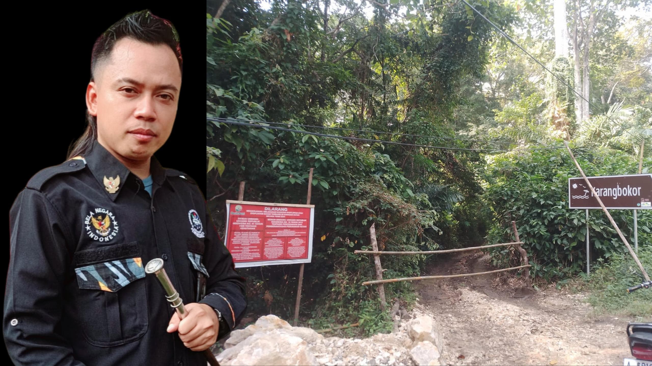 Ekosistem Hancur, King Naga Bakal Laporkan Pelaku Tambang Ilegal di Karangbokor ke Mabes Polri 1 Ekosistem Hancur, King Naga Bakal Laporkan Pelaku Tambang Ilegal di Karangbokor ke Mabes Polri I PojokPublik