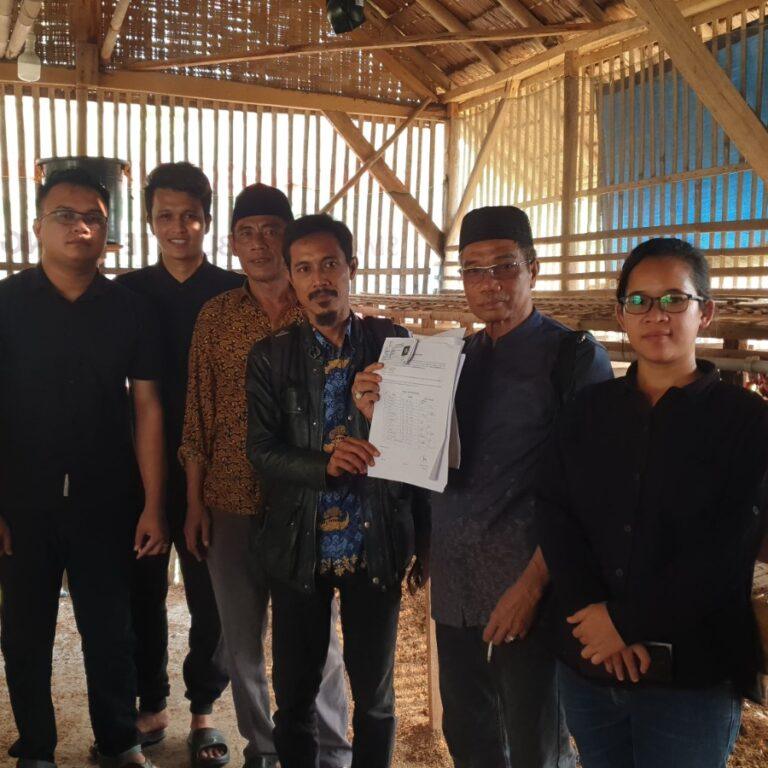 Resmikan Kelompok Tani, Koordinator Wilayah Balai Penyuluhan Pertanian Kabupaten Ssrang Siap Sukseskan Program Presiden