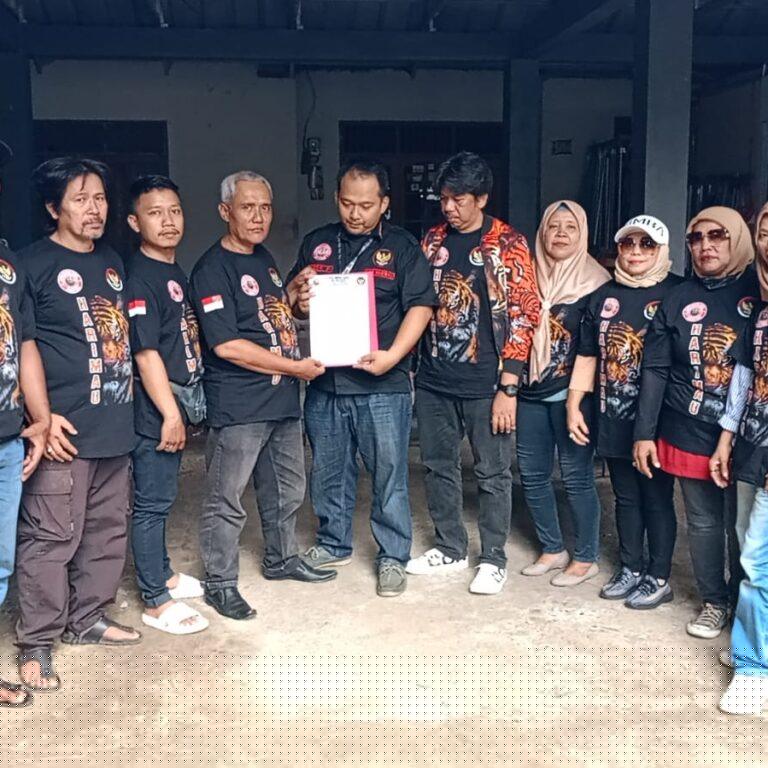 Ketua LSM HARIMAU DPC Jakarta Timur, Ardy Prabowo Resmi Melantik Kepengurusan PAC Cipayung