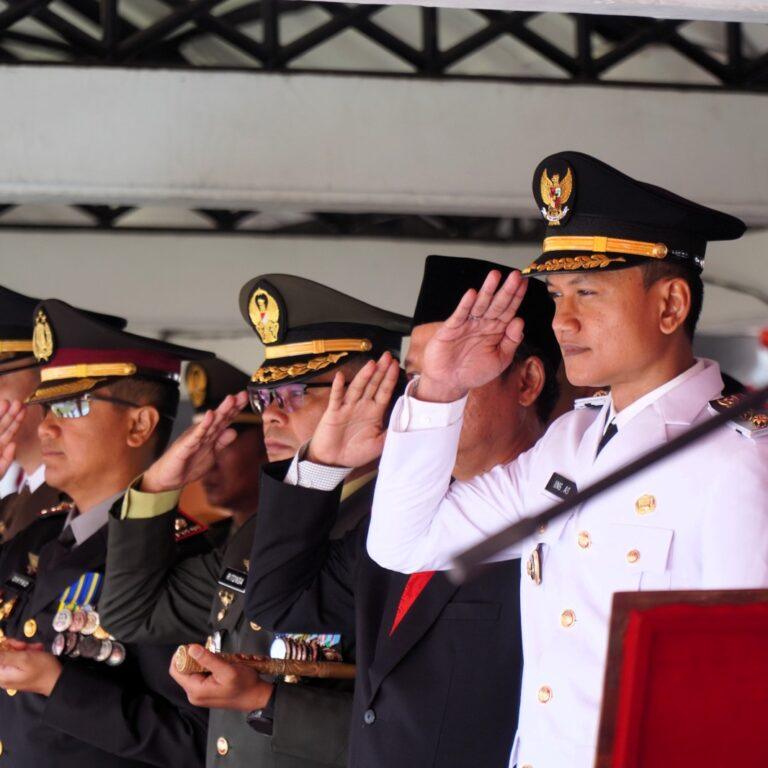 Upacara HUT RI ke 80, Pandeglang Launching Aplikasi Didingklik