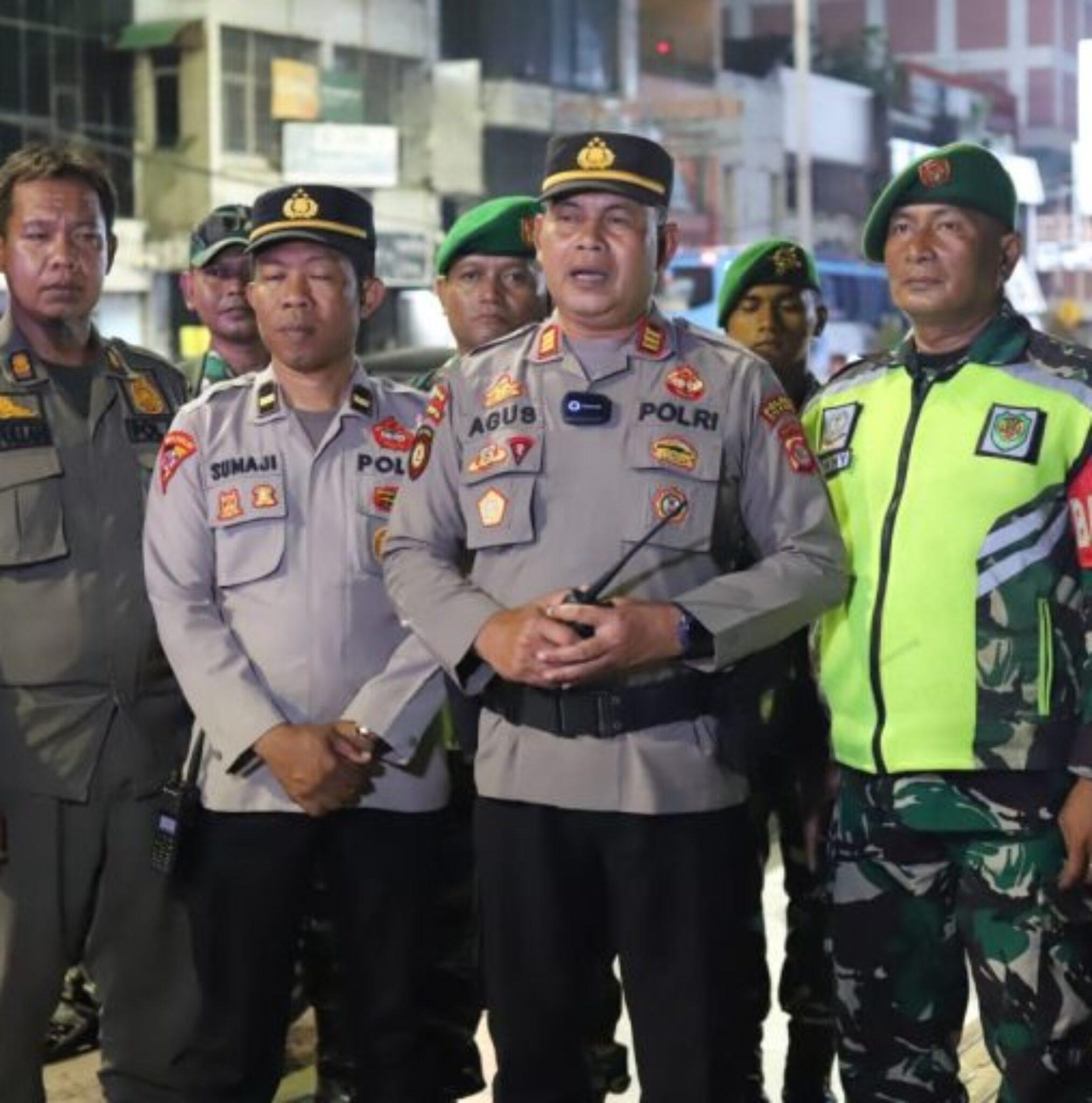 Sinergi lintas sektor, Polres Cilegon Gelar Patroli Gabungan Skala Besar