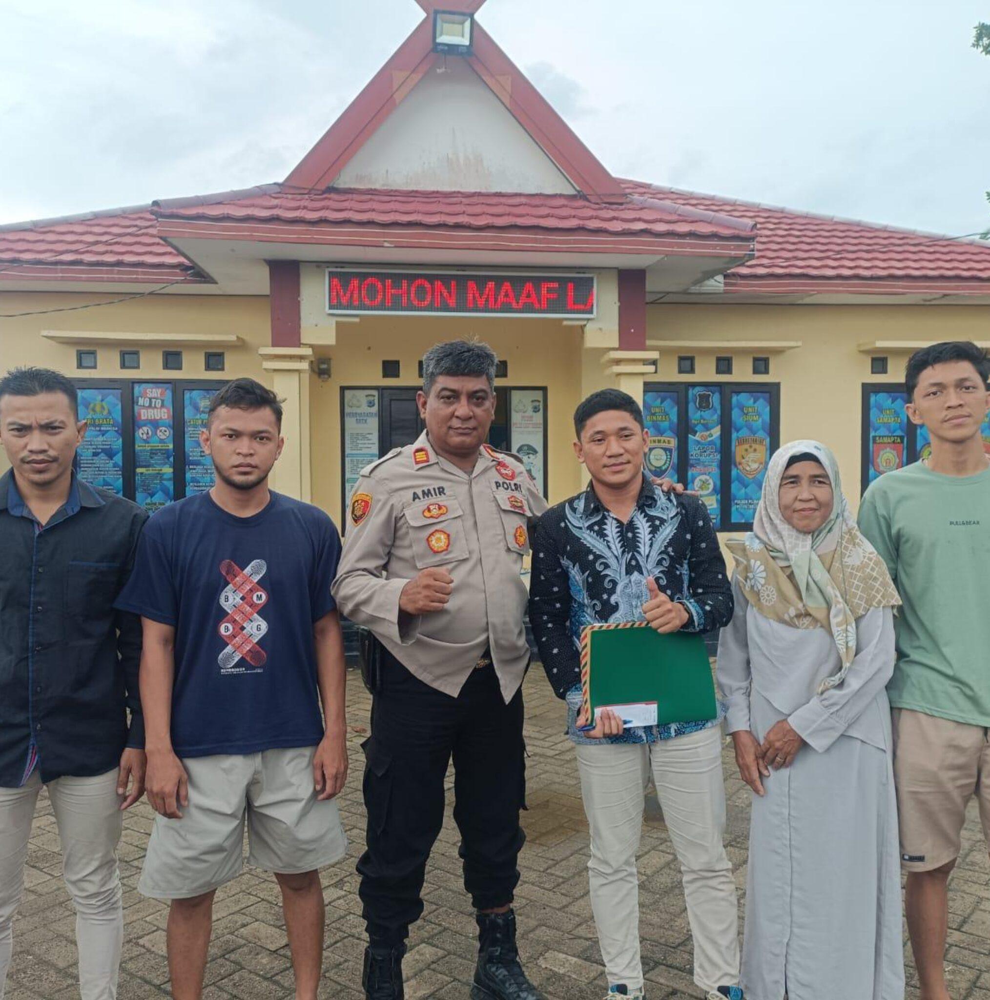 Kapolsek Tangkap Dan Tahan Warga 4 Hari 4 Malam Tanpa Surat, Bebas Setelah Di Jemput Pengacara