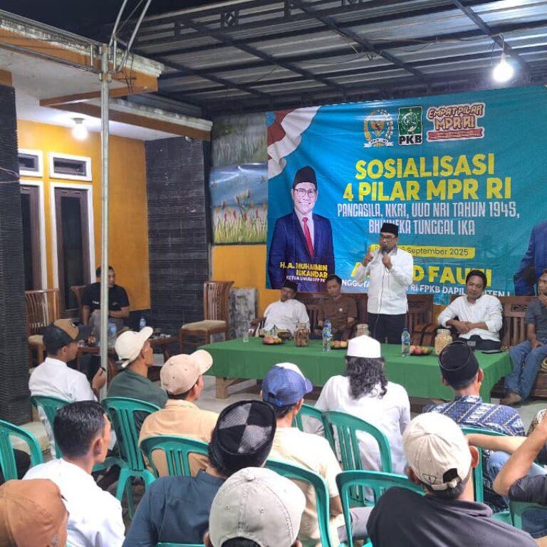 Rawat Perbedaan dengan Saling Hormat, Sosialisasi Empat Pilar MPR RI di Kabupaten Lebak