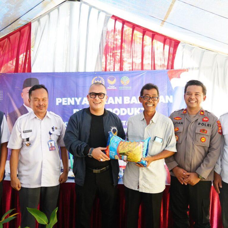 Arif Rahman Salurkan Bantuan Bibit Produktif untuk Masyarakat Lebak