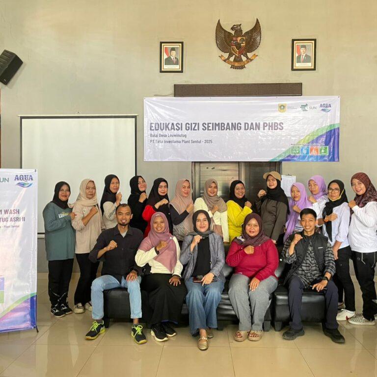 AQUA Sentul dan SUN Consulting Gelar Edukasi Gizi Seimbang dan PHBS di Desa Leuwinutug, Kabupaten Bogor 9 AQUA Sentul dan SUN Consulting Gelar Edukasi Gizi Seimbang dan PHBS di Desa Leuwinutug, Kabupaten Bogor I PojokPublik
