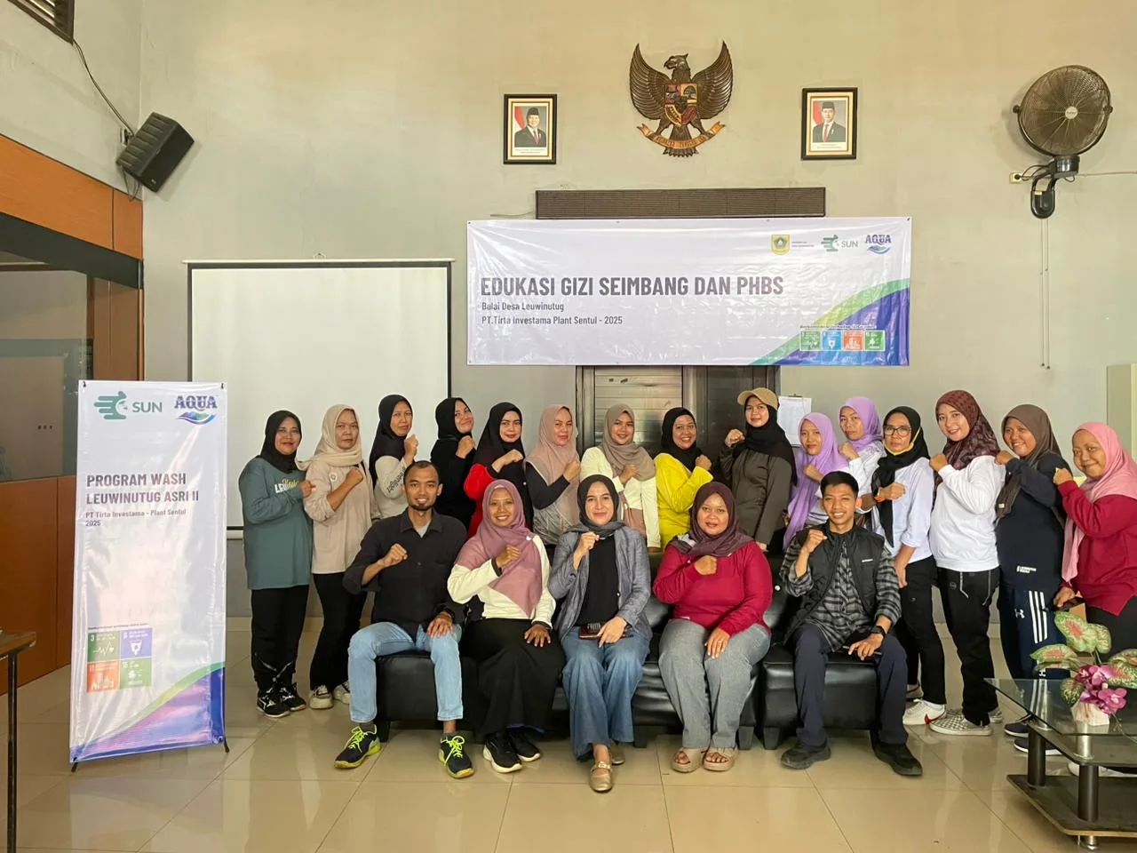 AQUA Sentul dan SUN Consulting Gelar Edukasi Gizi Seimbang dan PHBS di Desa Leuwinutug, Kabupaten Bogor 1 AQUA Sentul dan SUN Consulting Gelar Edukasi Gizi Seimbang dan PHBS di Desa Leuwinutug, Kabupaten Bogor I PojokPublik