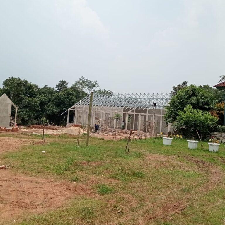 Revitalisasi SMKN 1 Maja Berjalan Sesuai Rencana, Capai 60 Persen Pekerjaan