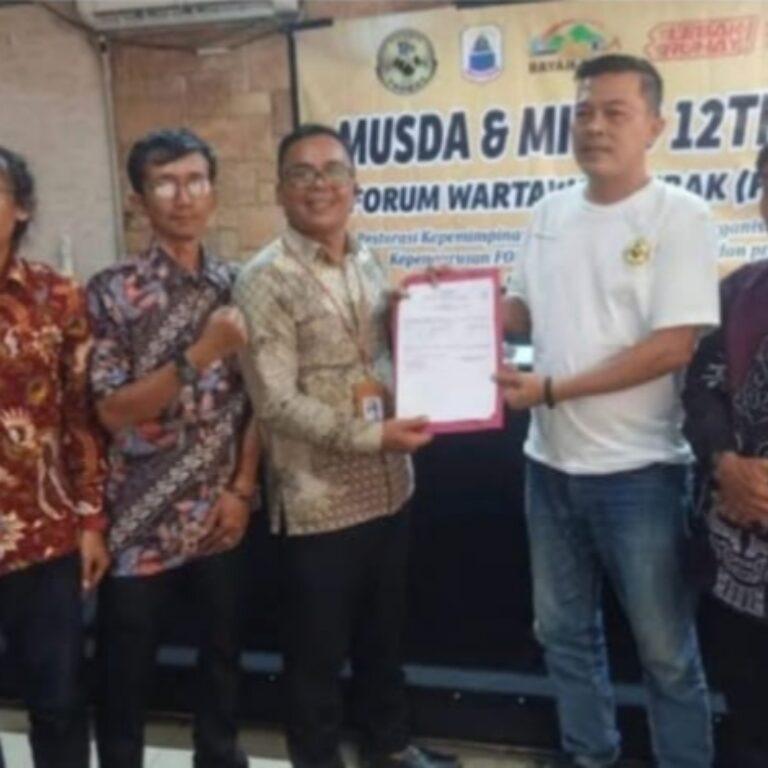 Wujudkan Organisasi Solid, Edi Junaedi Resmi Pimpin Forwal di Banten