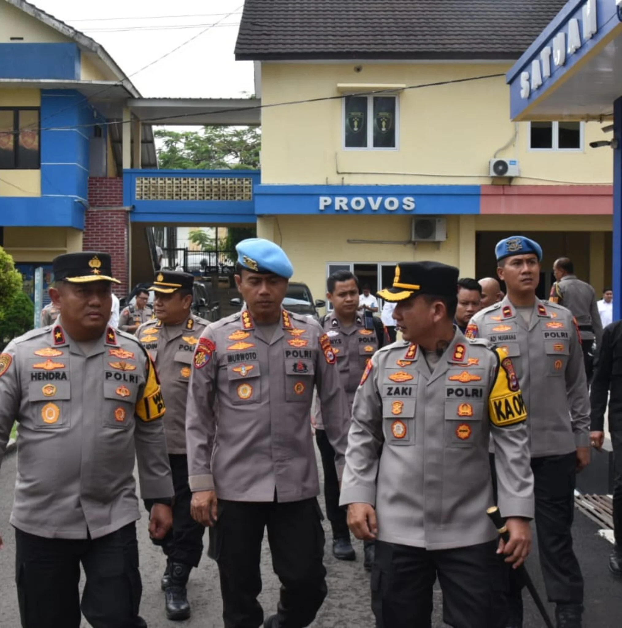 Agenda Supervisi Polri, Kapolres Lebak Sambut Kunker Wakapolda Banten