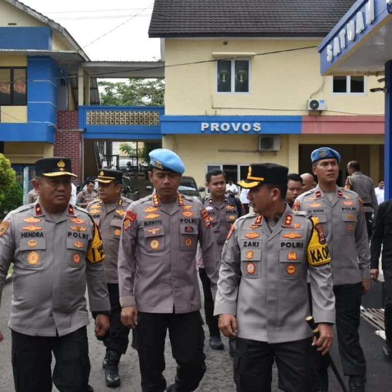Agenda Supervisi Polri, Kapolres Lebak Sambut Kunker Wakapolda Banten I PojokPublik