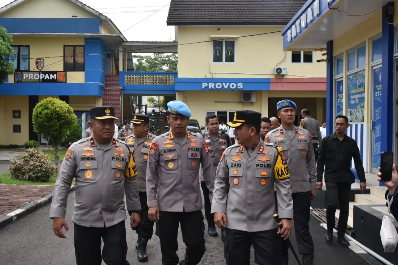 Agenda Supervisi Polri, Kapolres Lebak Sambut Kunker Wakapolda Banten I PojokPublik