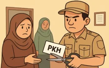 Bahaya, KPM PKH Desa Curug Langlang Diduga Disunat Oknum Petugas