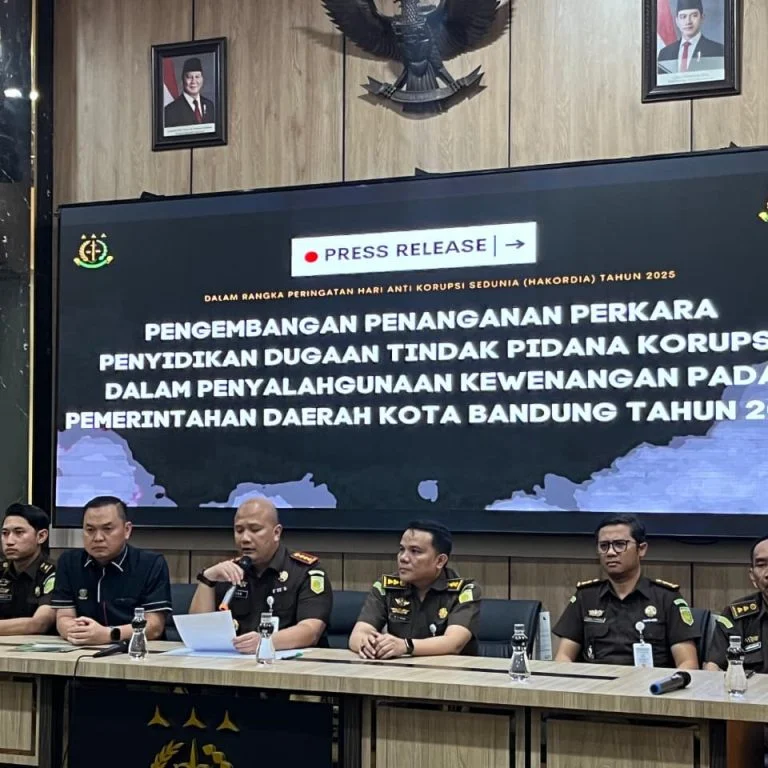 Kasus Jual Beli Jabatan, Kajari Tetapkan Wakil Walikota Bandung jadi Tersangka I PojokPublik