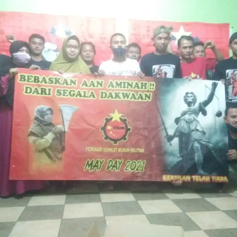 Potret Marsinah dan Kini Aminah Yang Ditahan