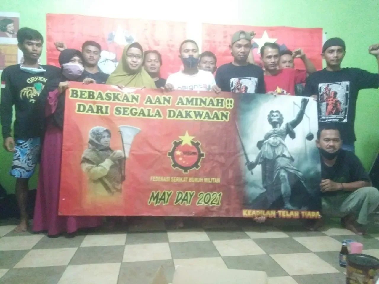 Potret Marsinah dan Kini Aminah Yang Ditahan 7 Potret Marsinah dan Kini Aminah Yang Ditahan I PojokPublik