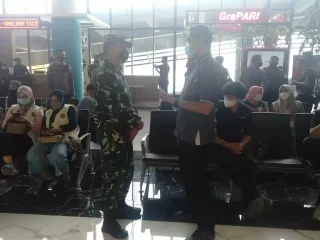 Danrem 064 MY Dampingi Kunjungan Panglima dan Kapolri