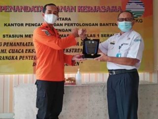 Terkait Bencana, BMKG dan Basarnas Banten Kolaborasi
