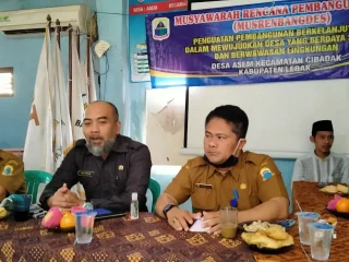 Kasi Pemerintahan Kecamatan Cibadak Berikaan Pesan di Pilkades 2021