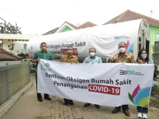 PLN Peduli Pandemi Salurkan 11,9 Ton Oksigen