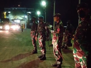 Danrem 064 MY Sambut Kedatangan Pangkostrad di Pelabuhan Merak