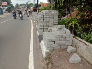 Tanpa Papan Nama, Abaikan UU KIP Proyek Di Kecamatan Pandeglang Diduga Proyek Siluman