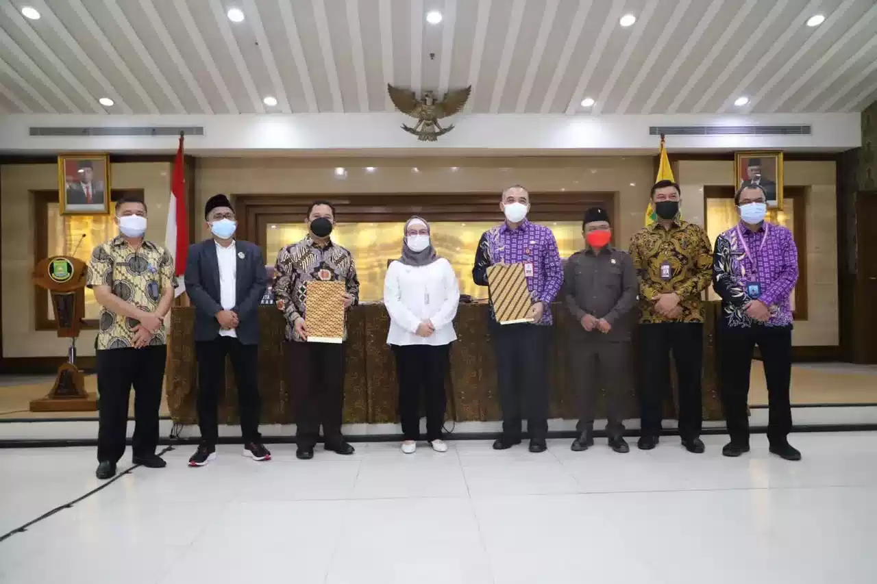 KPK Mendukung dan Menyambut Baik Penyerahan Aset Jaringan SL Kota Tangerang Oleh Perumdam TKR 7 KPK Mendukung dan Menyambut Baik Penyerahan Aset Jaringan SL Kota Tangerang Oleh Perumdam TKR I PojokPublik