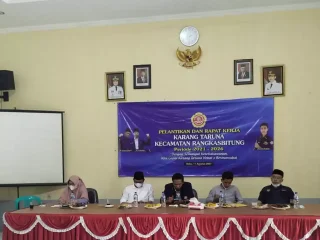 Ahmad Mufasir Resmi Dilantik Sebagai Ketua Karangtaruna Kecamatan Rangkasbitung Priode 2021 - 2026