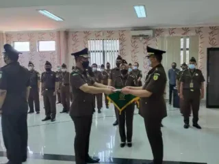 Gelar Sertijab Kedua Pejabatnya, Kejari Lebak Akan Capai WBK