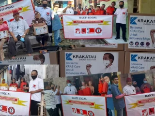 Aliansi Nawacita Cilegon dan Ks Grup KDL Bakti Sosial