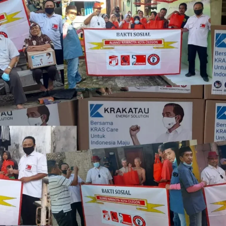 Aliansi Nawacita Cilegon dan Ks Grup KDL Bakti Sosial