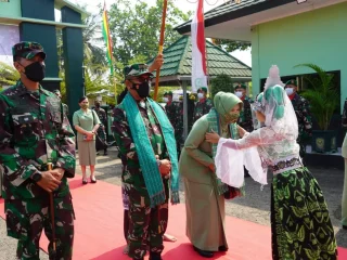 Danrem 064/MY Kunjungi Kodim 0603/Lebak Sekaligus Silaturahmi Ke Bupati