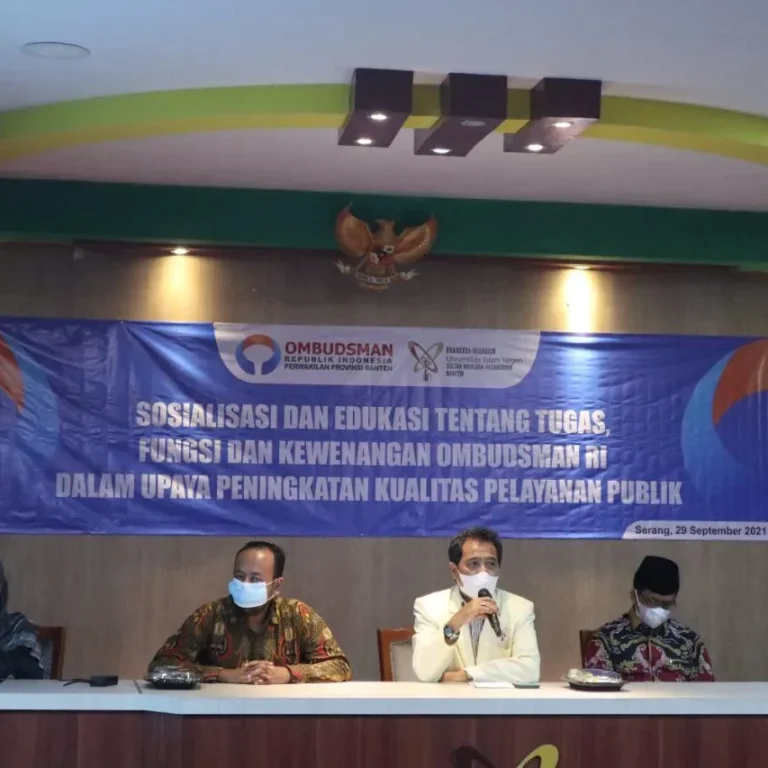 Ombudsman Banten Adakan Seminar di Kampus UIN