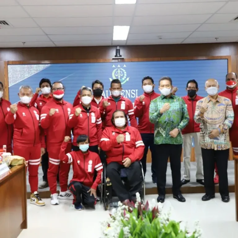 Jaksa Agung Terima Audiensi Kontingen Indonesia Paralympic Games 2020 Tokyo