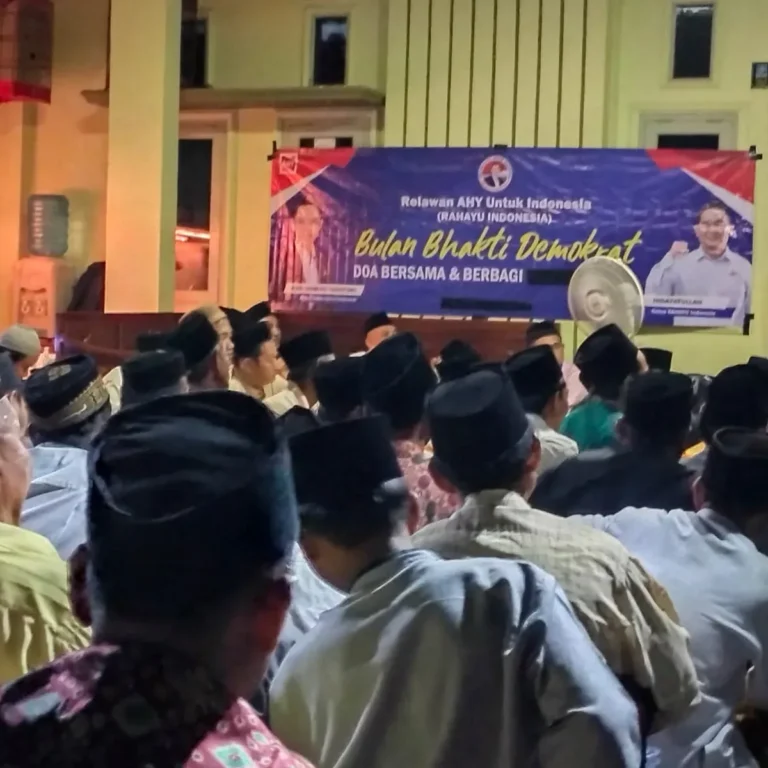 Viral, Relawan dan Tokoh Agama Serang Solid Dukung AHY