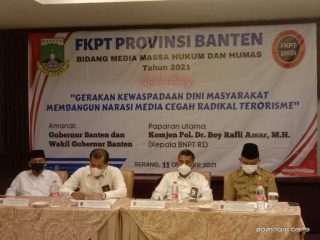 Ngerih, FKPT Banten Bangun Narasi Media Cegah Terorisme
