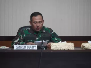 Danrem 064 MY Sambut Tim Pengawasan Intern Curret dan Audit Itdam III Siliwangi