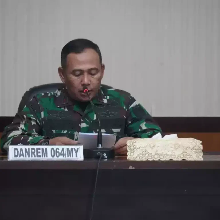 Danrem 064 MY Sambut Tim Pengawasan Intern Curret dan Audit Itdam III Siliwangi