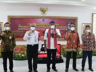 Kompak, Wamenkumham RI dan Ombudsman Banten Kunjungi Karya Warga Binaan Tangerang