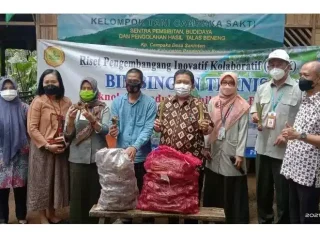 Distan Pandeglang Berikan Pelatihan Terhadap Kelompok Tani di Kaduhejo
