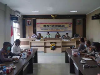 Mantap..!!!! Polres Rohul Amankan Pesta Demokrasi Tingkat Desa Berjalan Baik