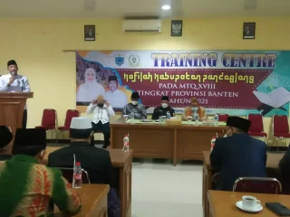 Wow..!!!! LPTQ Pandeglang Gelar TRAINING CENTRE MTQ XVIII